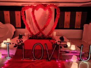 Grand First Night Decor