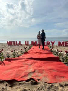 Sunset Beach Surprise Arrangement